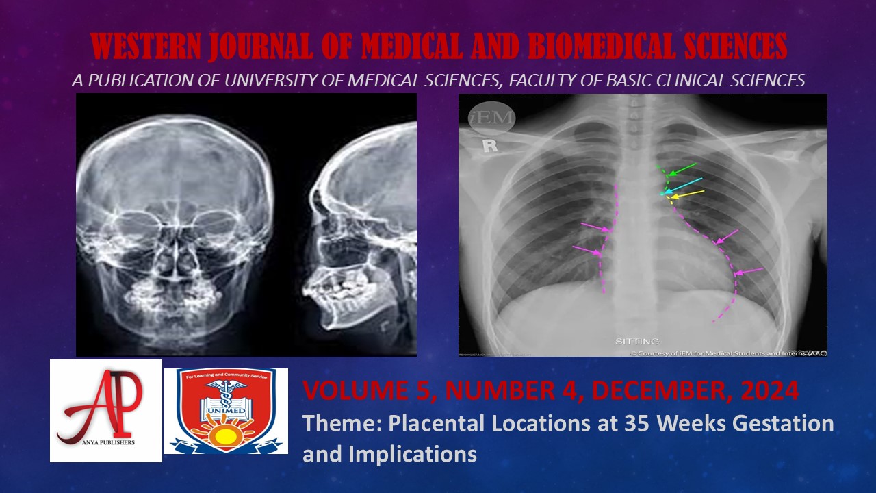 Radiological features of skull and chest